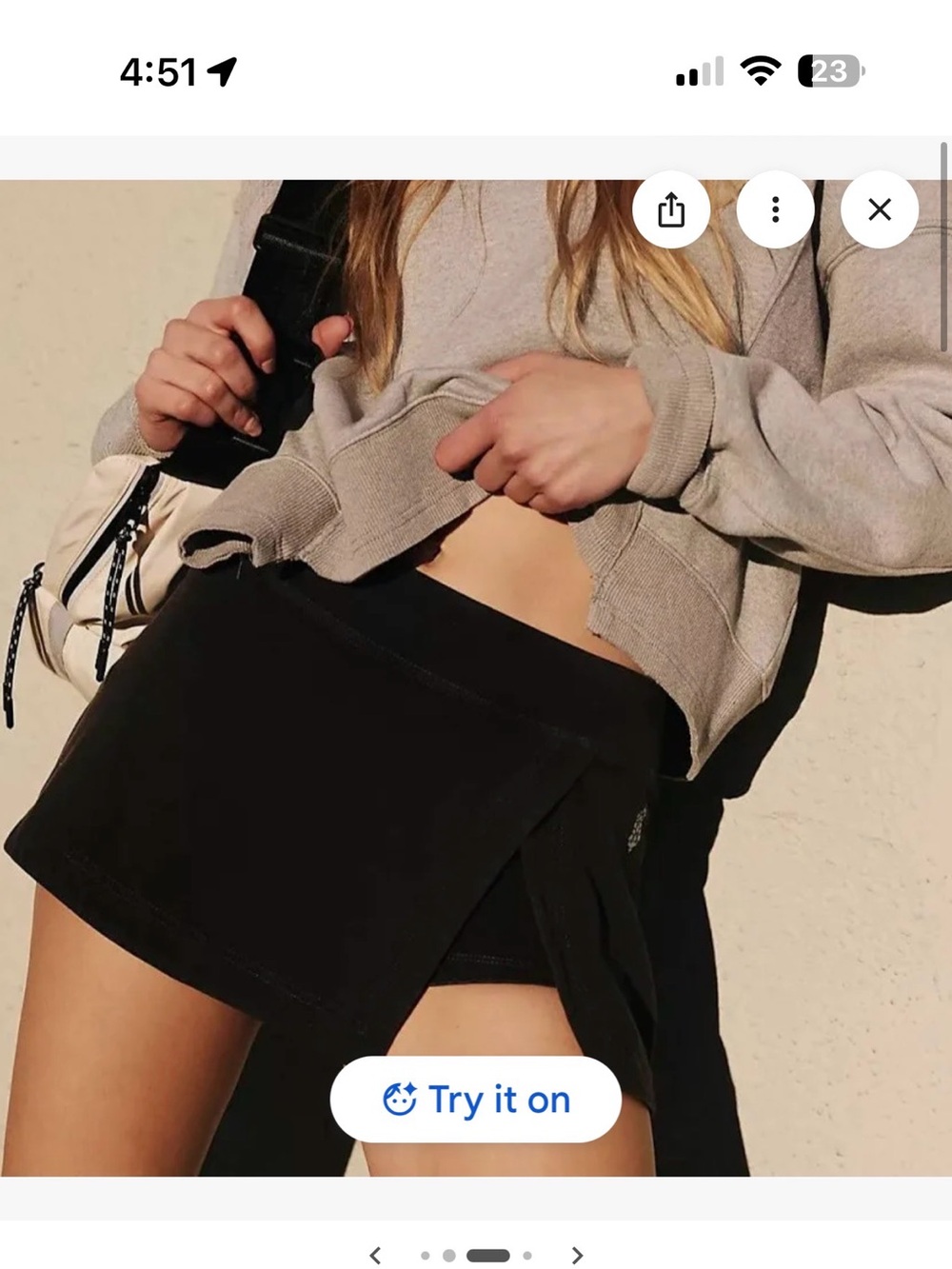 Free people hot shot skorts